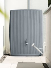 Charles Bentley Grey Concrete 200L Water Butt - Image 1 of 5