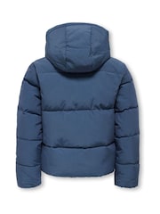 ONLY KIDS Blue Puffer Coat - Bild 2 von 3