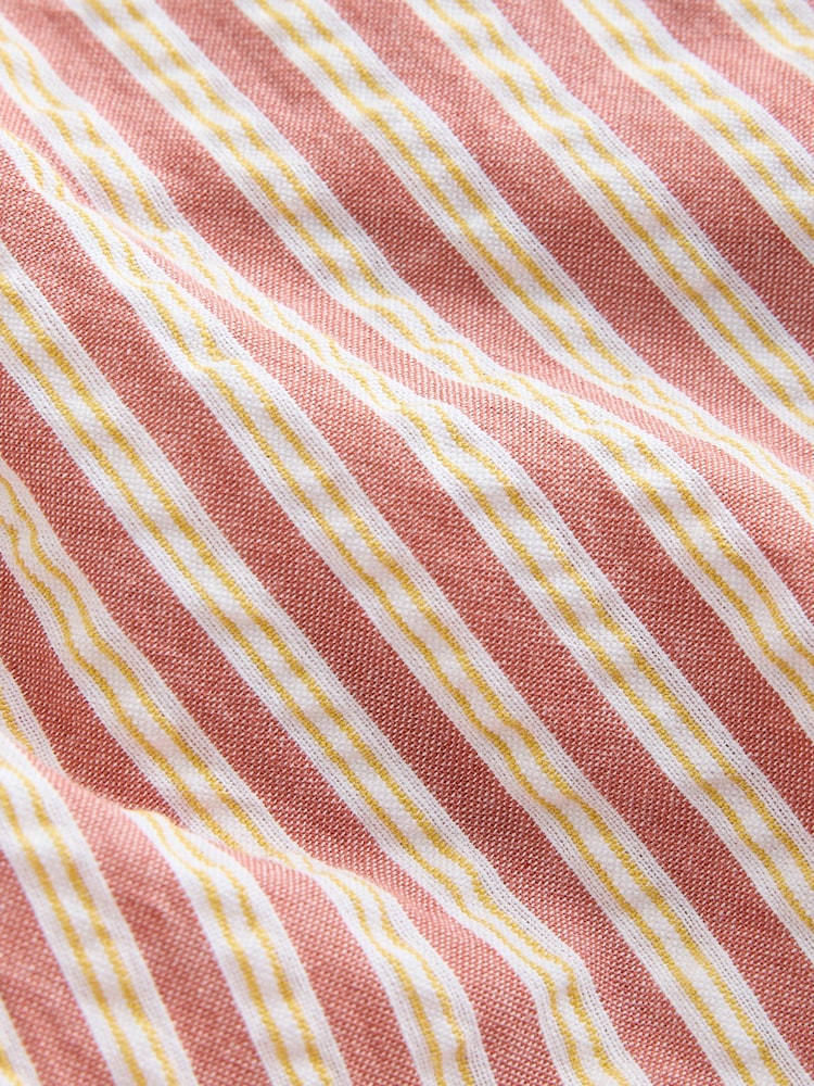 Pink/ Ecru Stripe Pullon Shorts (3-16yrs) - Image 8 of 8