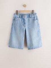 دنيم أزرق فاتح - شورت جينز للأطفال (3-16سنة) - Image 1 of 4