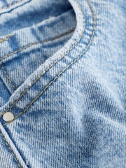 دنيم أزرق فاتح - شورت جينز للأطفال (3-16سنة) - Image 3 of 4