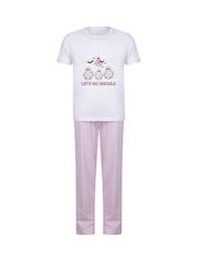 Personalised Lets Go Ghouls Kids Pyjamas by Koko Blossom - Image 2 of 2