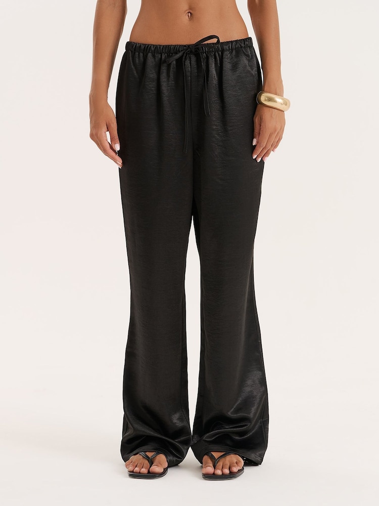 4th & Reckless Black Shelby Trousers - Image 1 of 4