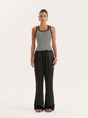 4th & Reckless Black Shelby Trousers - Image 2 of 4