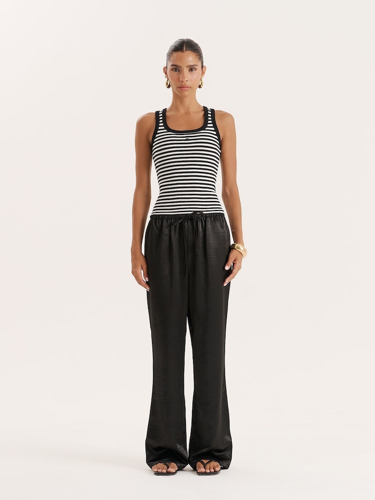 4th & Reckless Black Shelby Trousers - Image 2 of 4