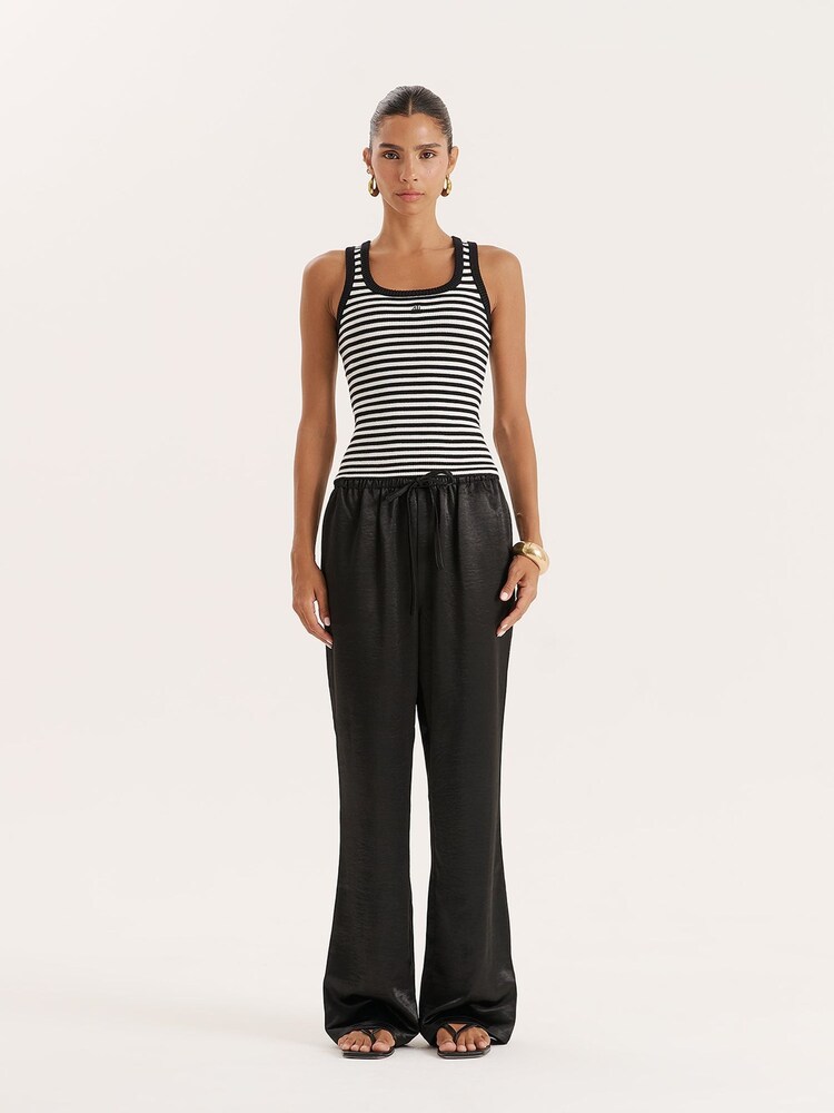 4th & Reckless Black Shelby Trousers - Image 2 of 4 4th & Reckless Black Shelby Trousers - Image 2 of 4