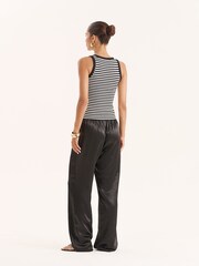 4th & Reckless Black Shelby Trousers - Image 3 of 4
