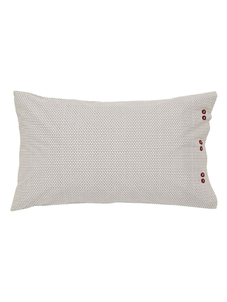 Bedeck of Belfast Graphite Multi Lucine 200 TC Pillowcases Pair - Image 4 of 4