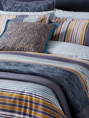 Bedeck of Belfast Celadon Aldin Quilted Velvet Throw - Image 3 of 5