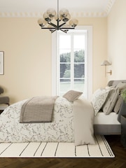 Bedeck of Belfast Warm Grey Rana Quilted Throw - Image 3 of 4