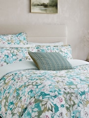 Bedeck of Belfast Blue Green Azmi Cushion - Image 2 of 5