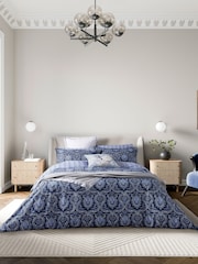 Bedeck of Belfast Navy Blue Ellis Cushion - Image 3 of 6