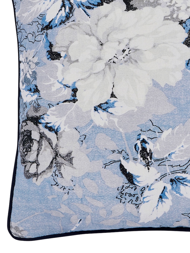 Bedeck of Belfast Navy Blue Ellis Cushion - Image 6 of 6