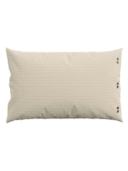Bedeck of Belfast Warm Grey Rana 200 Thread Count Pillowcase Pair - Image 3 of 4