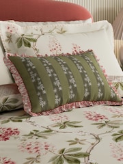 Sanderson Coral Chestnut Tree Cushion - Image 1 of 5