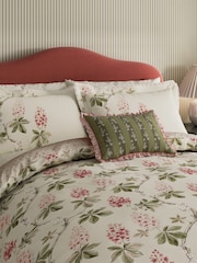 Sanderson Coral Chestnut Tree Cushion - Image 3 of 5