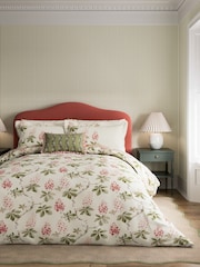 Sanderson Coral Chestnut Tree Cushion - Image 4 of 5