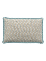 Bedeck of Belfast Duck Egg Sybil Cushion - Image 5 of 6