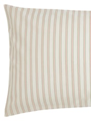 Helena Springfield Green Pink Ticking Stripe 100% Cotton Duvet Set - Image 5 of 5