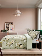 Ted Baker Sage Opal Floral 200 TC Cotton Sateen Duvet Set - Image 2 of 4