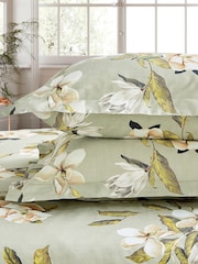 Ted Baker Sage Opal Floral 200 TC Cotton Sateen Duvet Set - Image 3 of 4