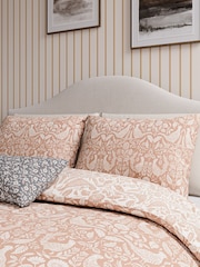 Helena Springfield Copper Pheasants 100% Cotton Duvet Set - Image 3 of 5
