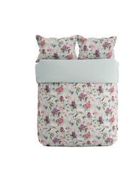 Sanderson Vinyard Rose Summer Peony 100% Cotton Duvet Set - Image 5 of 6