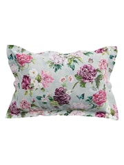 Sanderson Vinyard Rose Summer Peony 100% Cotton Duvet Set - Image 6 of 6