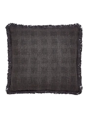 Bedeck of Belfast Charcoal/Silver Kadeen Cushion - Image 3 of 4