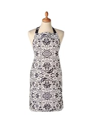 Bedeck of Belfast Charcoal Saja 100% Cotton Apron - Image 2 of 3