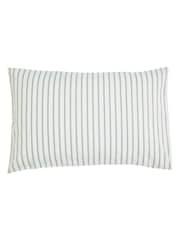 Helena Springfield Blue Teal Ticking Stripe Duvet Set - Image 4 of 5