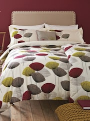 Sanderson Blackcurrant Dandelion Clocks Duvet Set - Image 1 of 4