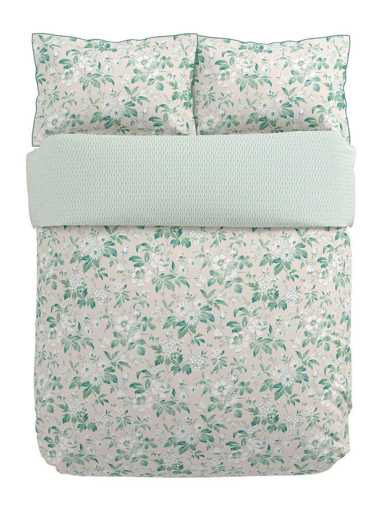 V&A Green Briar Bloom Duvet Set - Image 4 of 4 V&A Green Briar Bloom Duvet Set - Image 4 of 4