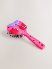 Purple Cherry Initial Hairbrush - Image 1 of 4