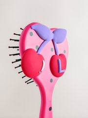 Purple Cherry Initial Hairbrush - Image 3 of 4