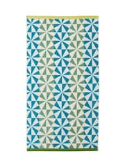 Land & Shore Green Sails Towel - Image 2 of 2