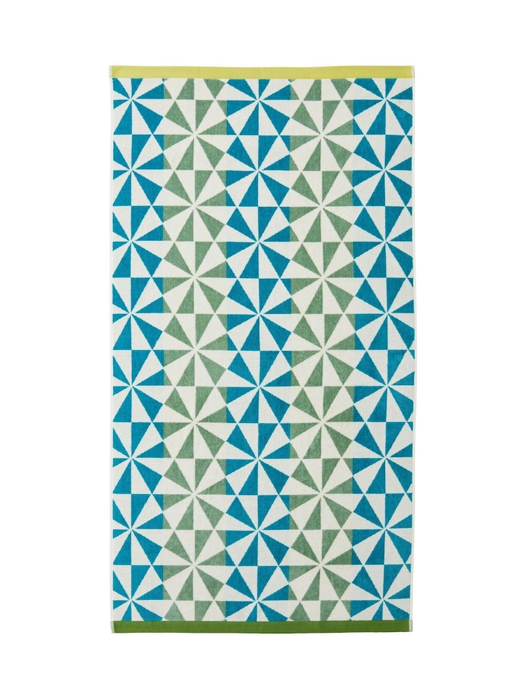 Land & Shore Green Sails Towel - Image 2 of 2 Land & Shore Green Sails Towel - Image 2 of 2