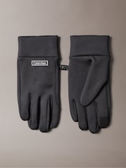 Calvin Klein Black Technical Stretch Touchscreen Gloves - Image 2 of 3