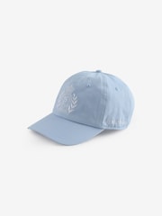 Sporty & Rich Blue New York Crest Embroidered Cap - Image 1 of 3