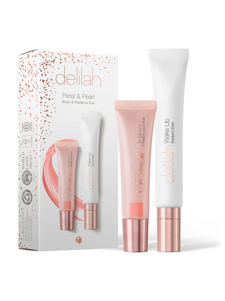 Delilah Petal and Pearl Blush and Radiance Duo (Worth £60) - Image 1 of 4 Delilah Petal and Pearl Blush and Radiance Duo (Worth £60) - Image 1 of 4