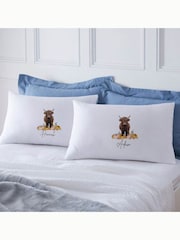 Personalised Halloween Highland Cow Pillowcases by Koko Blossom - Image 1 of 2