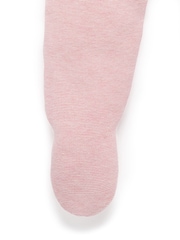 Purebaby Pink Textured Leggings - Image 3 of 4
