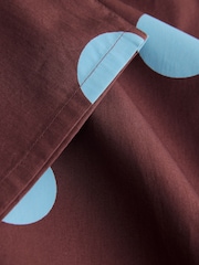 Chocolate Brown Spot Pullon Barrel Trousers (3-16yrs) - Image 4 of 4