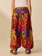 Tropical Print Hareem Trousers (3-16yrs) - Image 3 of 4