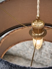 Plüsch Chenille Easy Fit Lampenschirm - Bild 6 von 8