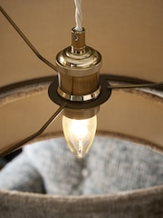 Plüsch Chenille Easy Fit Lampenschirm - Bild 6 von 7