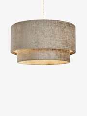 Plüsch Chenille Easy Fit Lampenschirm - Bild 7 von 7