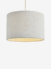 Oyster Plush Chenille Drum Easy Fit Shade - Image 4 of 6