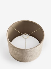 Mink Brown Plush Chenille Drum Easy Fit Shade - Image 7 of 7