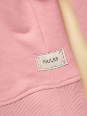 Joules Kids' Sundaze Light Pink Slogan Crew Neck Sweatshirt - Image 5 of 7